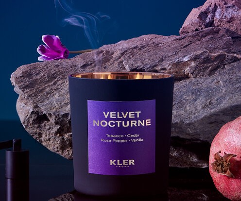 Kler Aroma - świeca Velvet Nocturne
